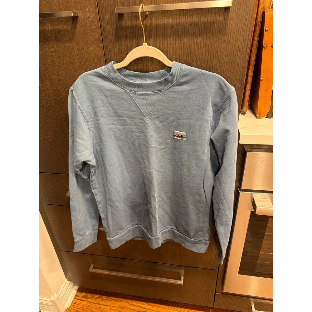 Patagonia Men's Daily Crewneck‎ Sweatshirt blue men's small